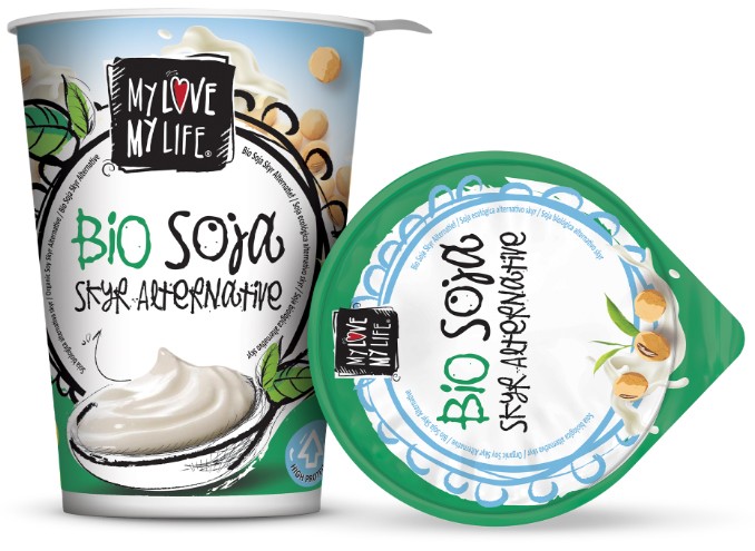 Alternativa bio la Skyr pe baza de soia, 400g My Love My Life [1]