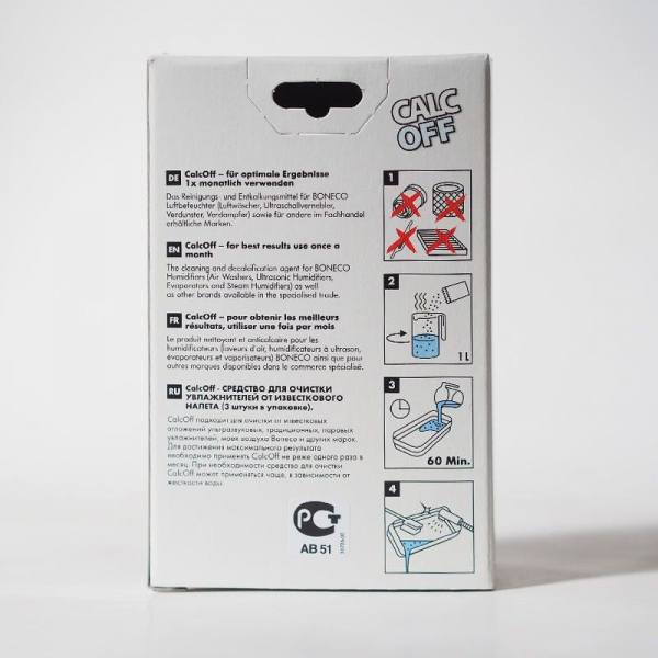 Anticalcar CalcOff 84 g Boneco [2]