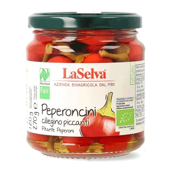 Ardei iuti bio murati, 270g LaSelva [1]