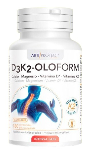 Artiprotect D3K2 Oloform, 180 comprimate/145g Intersa Labs [1]
