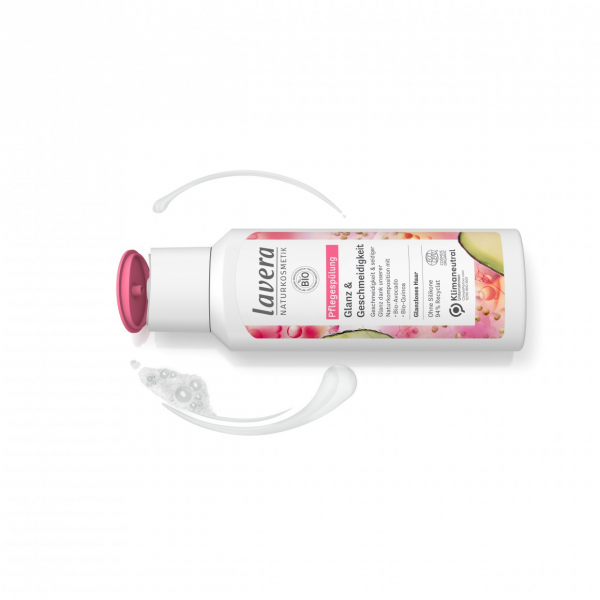 Balsam bio pentru Stalucire si Flexibilitate, 200ml Lavera [3]
