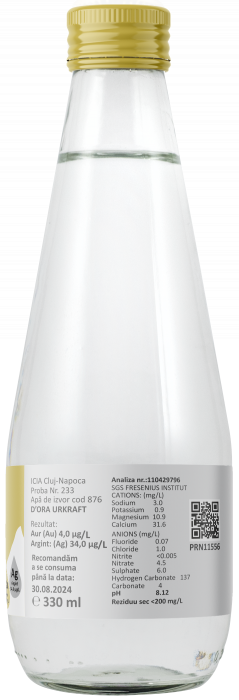 Bax apa Gold Water D'ora, bax 9x330ml, sticla [5]