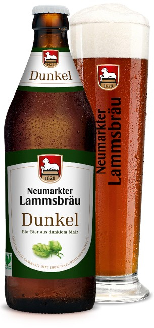 Bere bruna bio din malt 5.0 % vol. alcool 500ml Neumarkter Lammsbrau [2]
