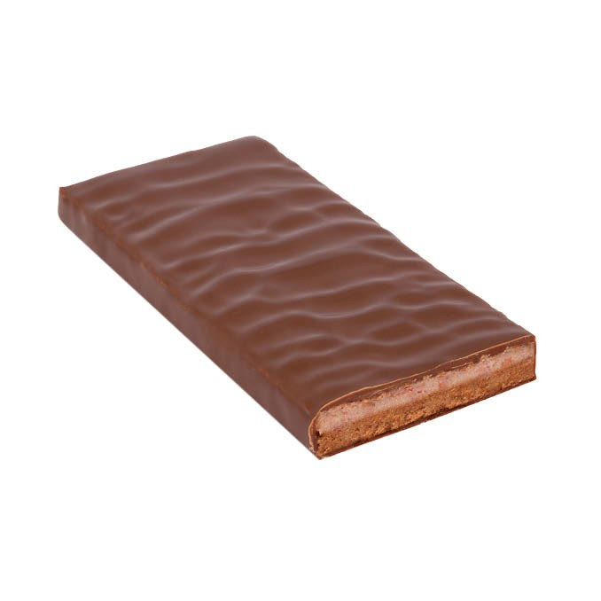 Bio + fair ciocolata cu lapte umpluta cu castane si merisoare, 70g Zotter [2]