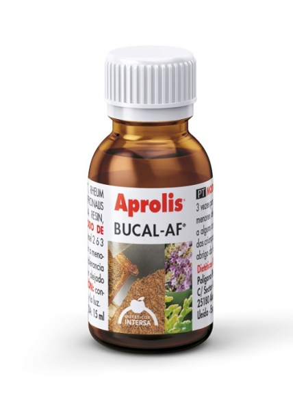 Bucal-AF, igienizant bucal cu extract de propolis, 15ml Aprolis [2]