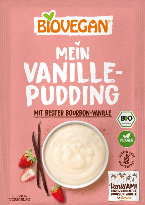 Budinca de vanilie, bio, 36g Biovegan [1]