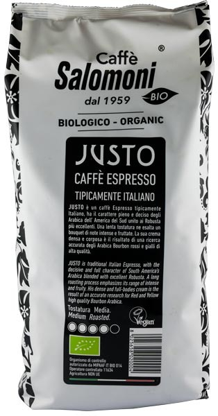 Cafea boabe BIO Italian Espresso - 1 kg Salomoni [1]
