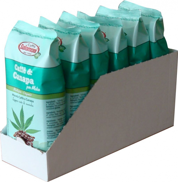 Cafea si canepa bio 250g Salomoni Cafe [3]