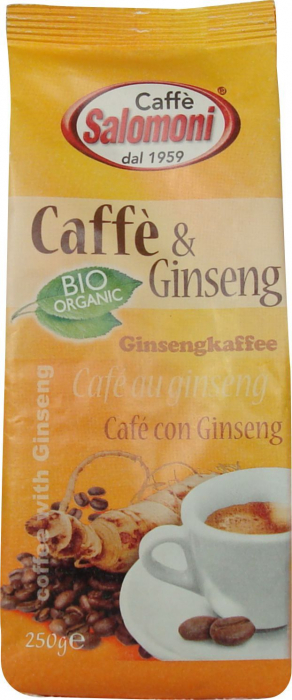 Cafea si ginseng bio 250g Salomoni Cafe [3]
