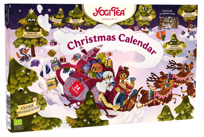 Calendar de Craciun, cu 24 plicuri de ceai bio Yogi Tea [1]