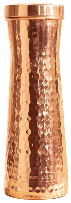 Carafa din cupru luxury ciocanit, 1200ml Forrest & Love [2]
