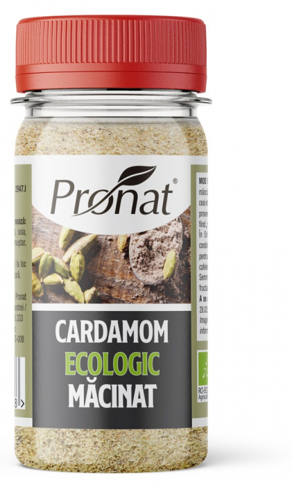 Cardamom bio macinat, 35g Pronat [1]