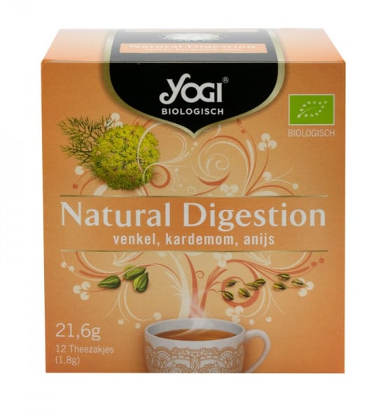 Ceai BIO Digestie naturala, 12 plicuri - 21,6 g Yogi Tea [1]