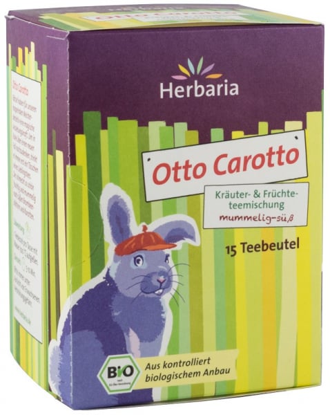 Ceai Bio Din Plante Si Fructe Otto Carotto, 15X2G Herbaria [1]