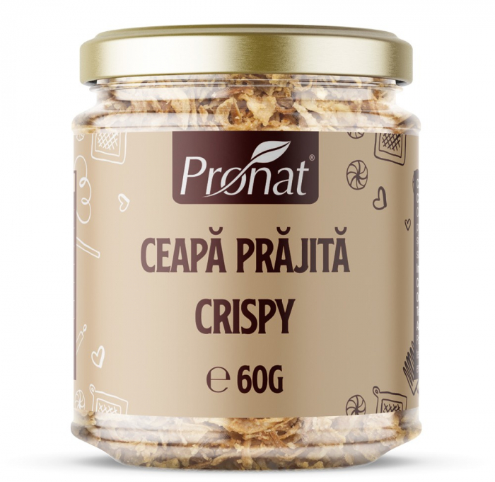 Ceapa prajita crispy, 60g Pronat [2]