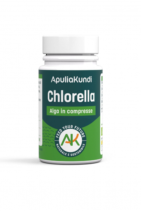 Chlorella BIO - Alge sub forma de tablete 60g, ApuliaKundi [2]