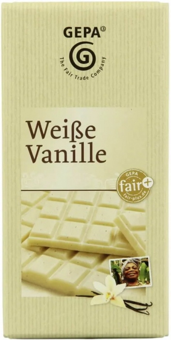 Ciocolata alba cu vanilie 100 gr Gepa [1]