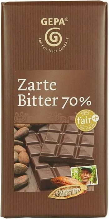 Ciocolata amaruie 70% cacao,100 gr Gepa [1]