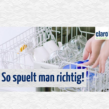 Claro Pulbere concentrata pentru intretinerea masinii de spalat vase, 160g Claro [3]