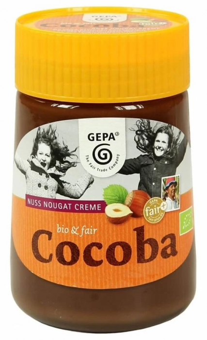 Cocoba crema de alune bio si fairtrade, 400g Gepa [1]