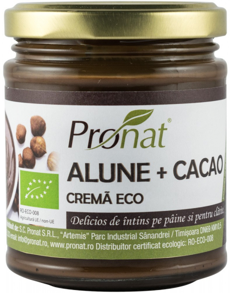 Crema Bio De Alune Cu Cacao, 220G [1]