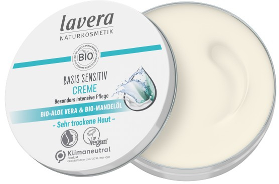 Crema bio pentru piele foarte uscata cu aloe vera si ulei de migdale, 150ml Lavera Naturkosmetik [2]