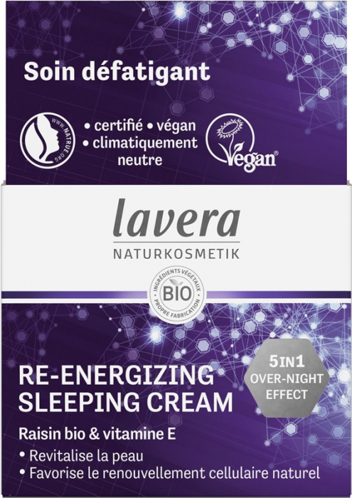 Crema de noapte re-energizanta 5 in 1, 50 ml Lavera [3]