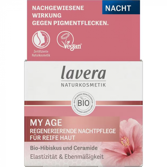 Cremă de noapte regenerantă My Age, cu hibiscus bio ci ceramide [1]