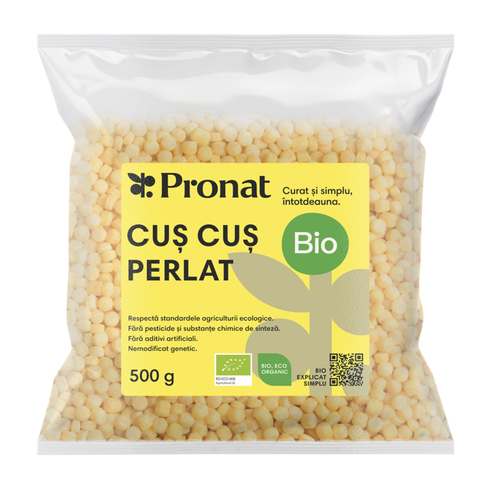 Cus cus perlat bio, 500g Pronat [2]