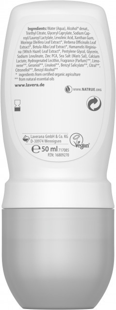 Deo Roll-on bio Invisible, 50ml Lavera [3]