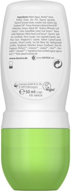Deodorant Roll-on cu lamaie si verbina, 50ml Lavera [3]