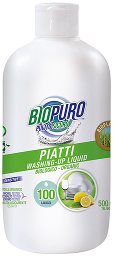 Detergent lichid pentru vase, 500ml Biopuro [1]