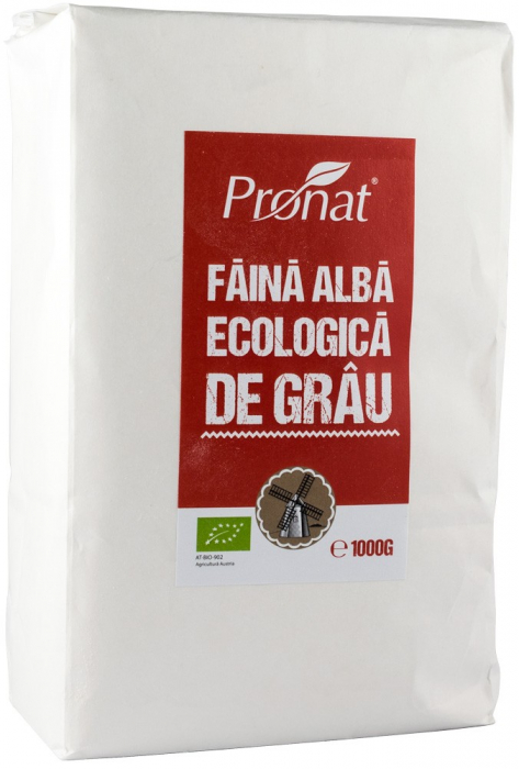 Faina alba de grau bio, 1kg tip 700 Pronat [2]