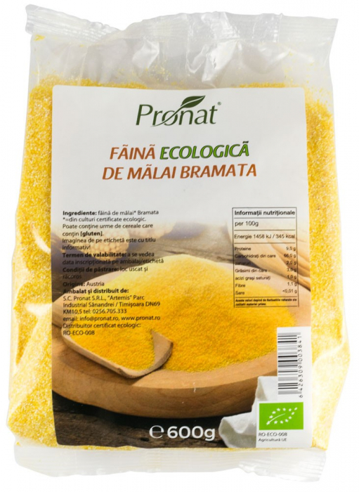 Faina bio de malai bramata, 600g Pronat [2]