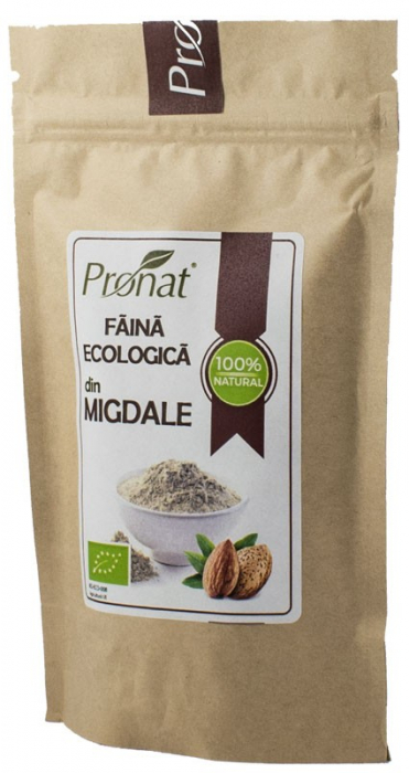 Faina de migdale bio, 120g Pronat [2]