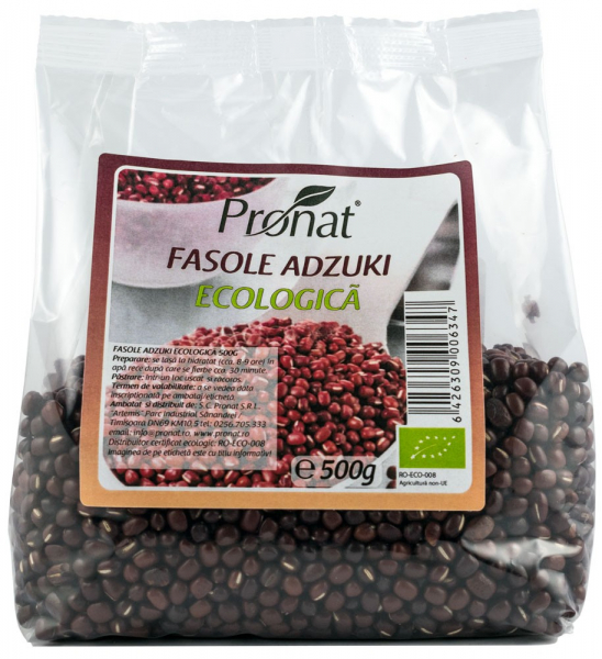 Fasole Adzuki bio, 500g Pronat [3]
