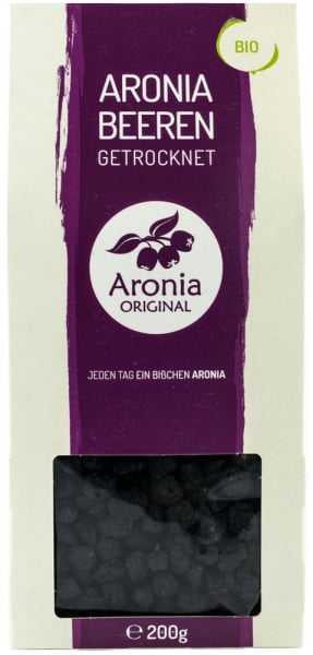 Fructe BIO de aronia uscate, 200 g Aronia Original [1]