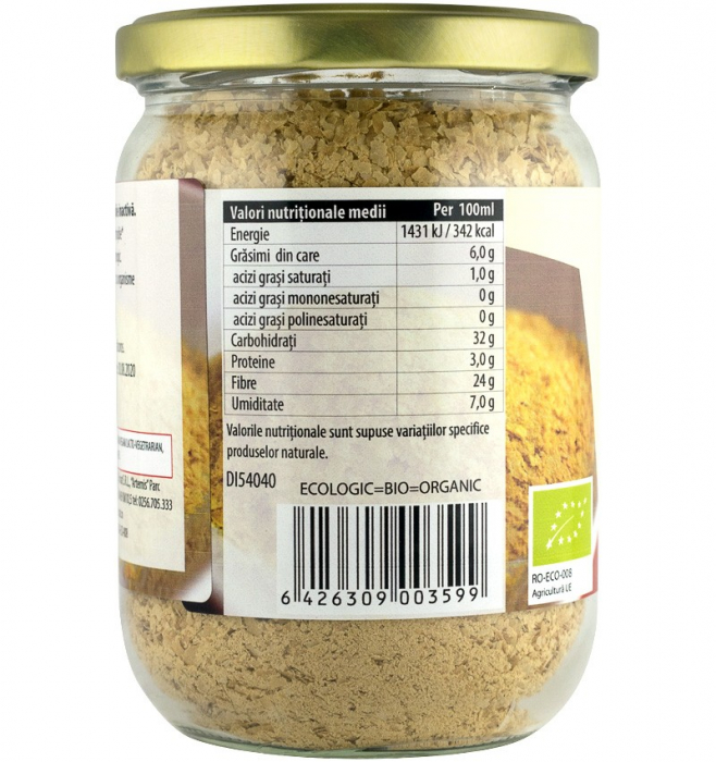 Fulgi bio din drojdie nutritiva inactiva, 150g Pronat [3]