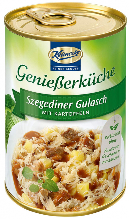 Gulas in stil Szeged cu cartofi, 400g Keunecke [1]