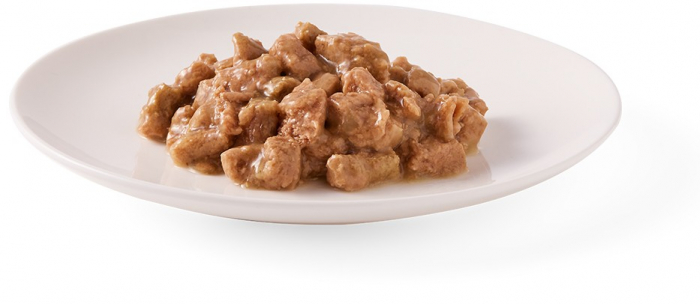 Hrana umeda bio pentru pisici cu carne de pui, curcan si aloe vera, 100g Yarrah [2]