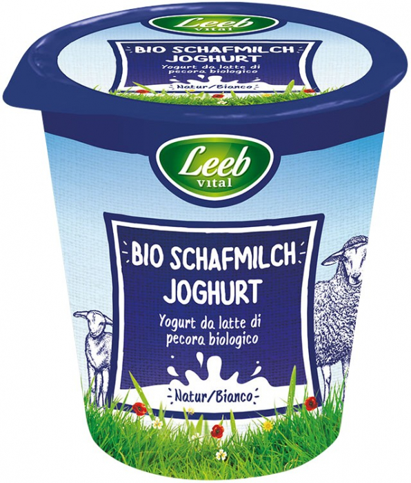 Iaurt bio natur din lapte de oaie, 125g Leeb Vital [1]