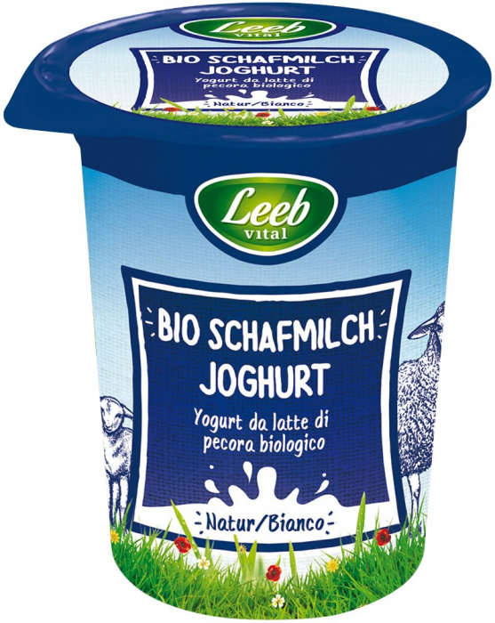 Iaurt bio natur din lapte de oaie, 400g Leeb Vital [1]
