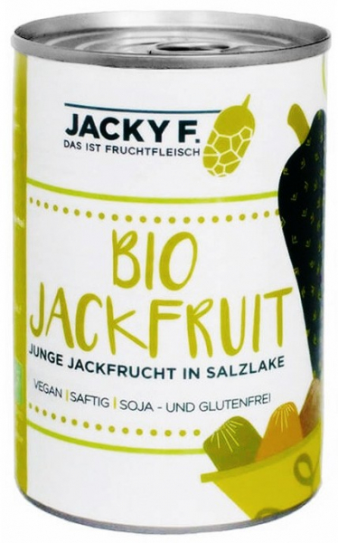Jackfruit bio in saramura, 400g / 225 g Jacky F. [1]