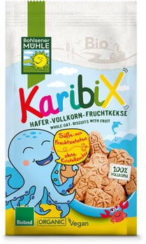 Karibix Biscuiti bio din faina integrala de ovaz indulciti cu fructe, 125g Bohlsener Muhle [2]