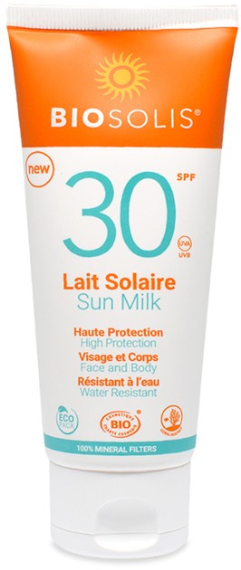 Lapte de soare cu protectie solara, SPF 30+, 100ml Biosolis [2]