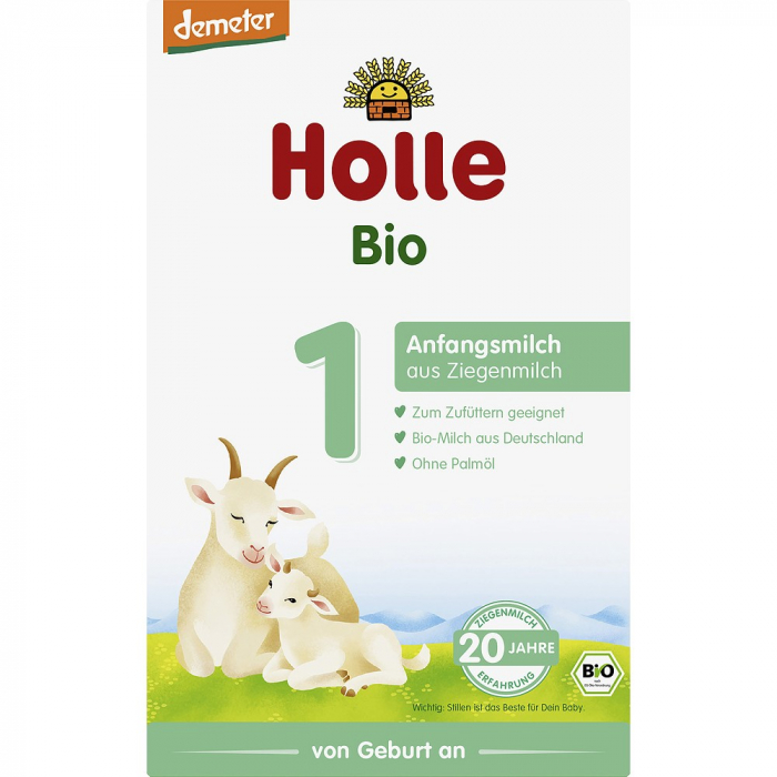 Lapte praf bio de capra pentru sugari de la nastere, Formula 1 [1]