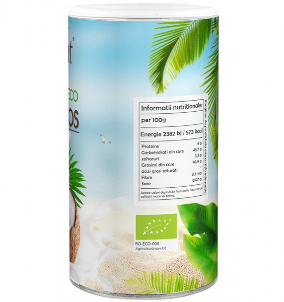 Lapte praf bio de cocos, 200g Pronat [2]