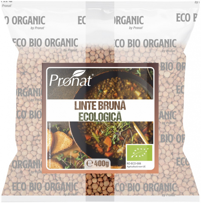 Linte bruna bio, 400g Pronat [1]