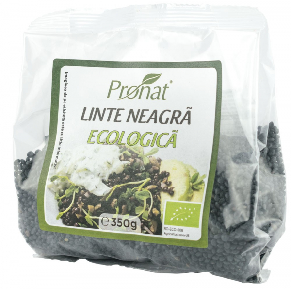 Linte neagra bio (beluga), 350g Pronat [2]