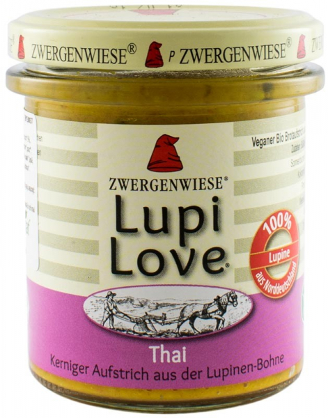 Lupi Love - Crema tartinabila Bio vegetala Thai 165 g ZWERGENWIESE [1]
